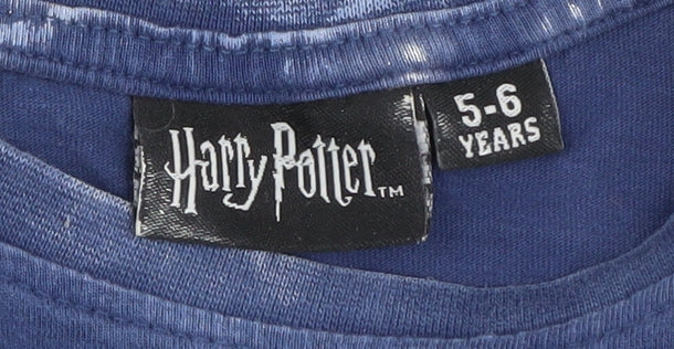 Harry Potter Boys Blue Ravenclaw T-Shirt 5-6 Years