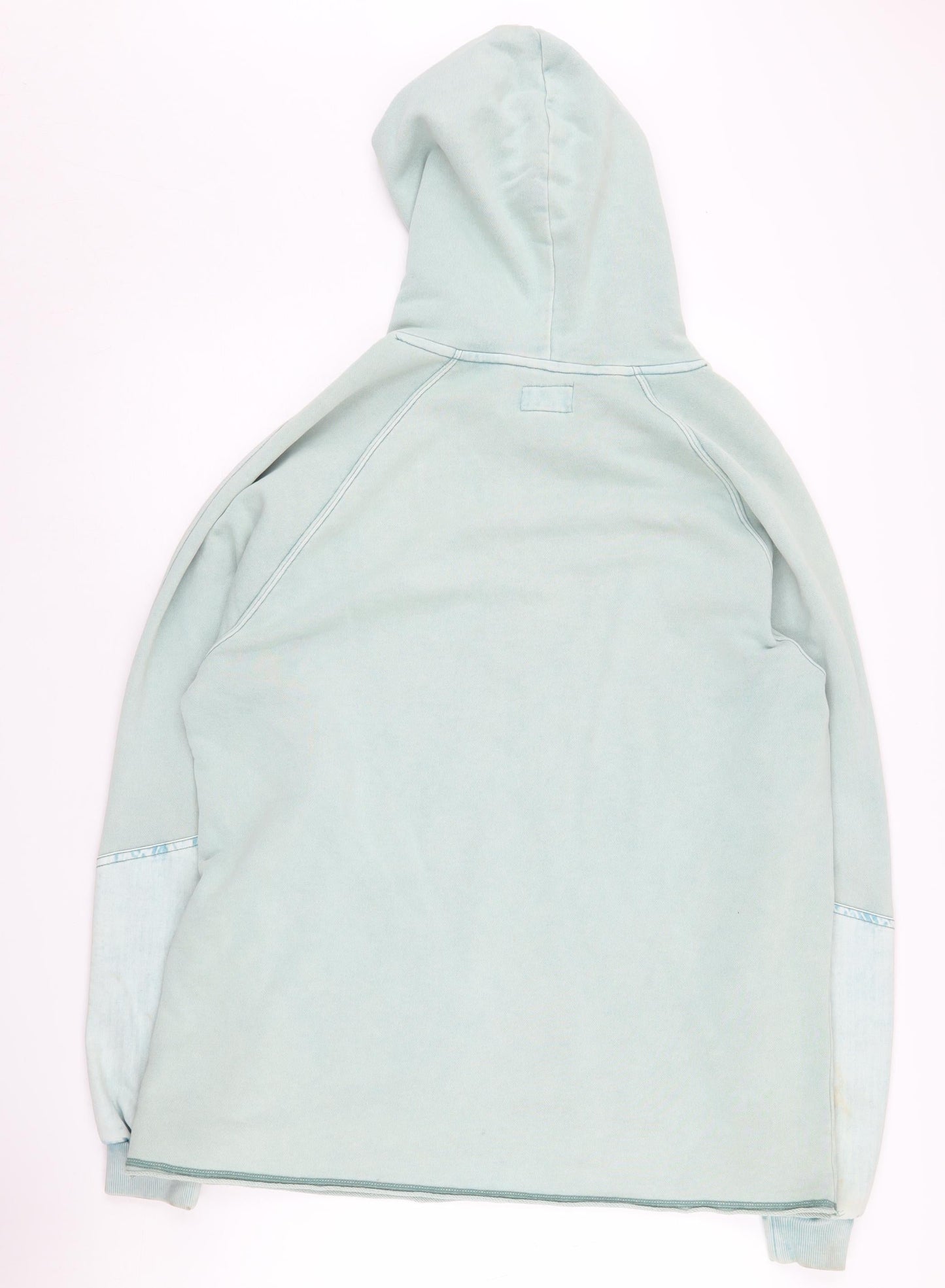 Mens UK Size S Converse Green Pullover Hoodie