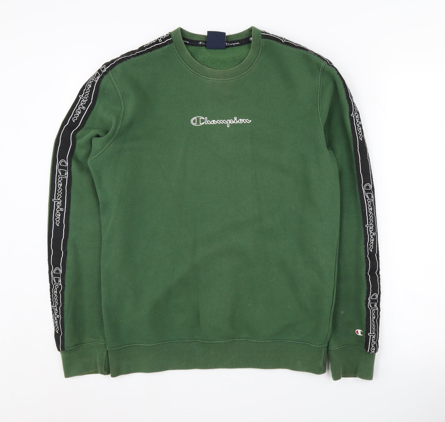 Mens UK Size S Champion Green Pullover Sweatshirt