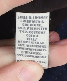 Abercrombie & Fitch Women's Blue Puffer Waistcoat S