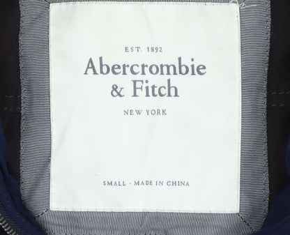 Abercrombie & Fitch Women's Blue Puffer Waistcoat S