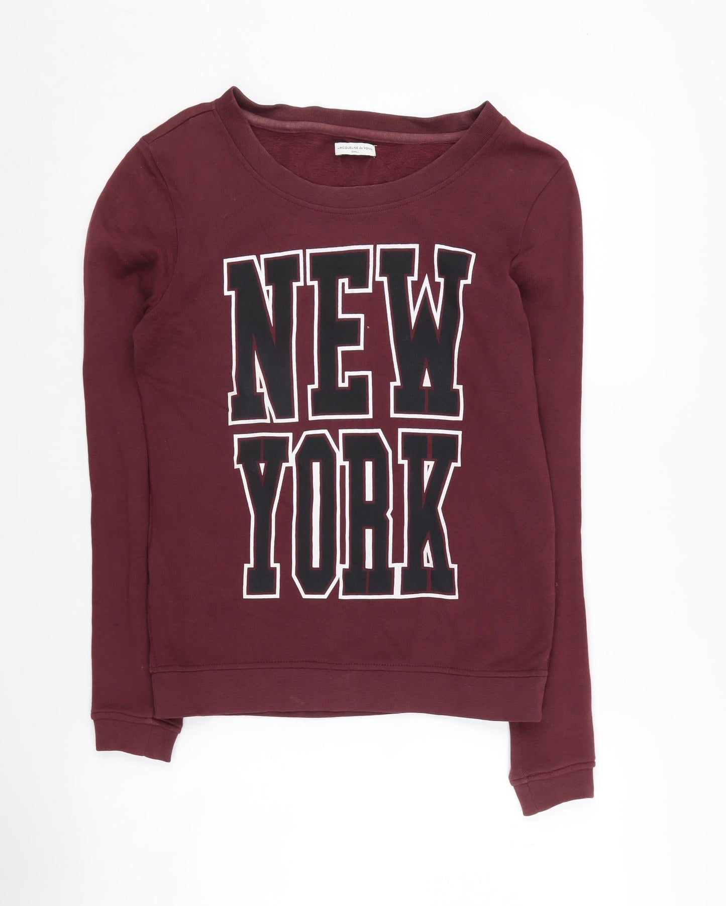 Jacqueline de Yong Women's Red Pullover Sweatshirt S