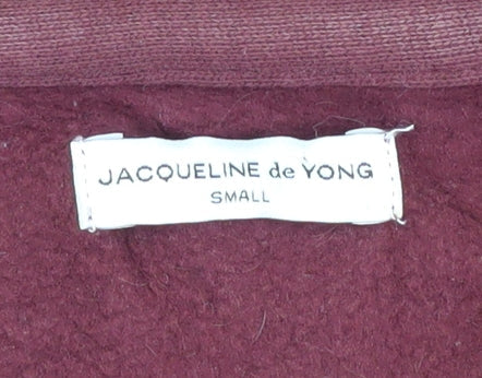 Jacqueline de Yong Women's Red Pullover Sweatshirt S