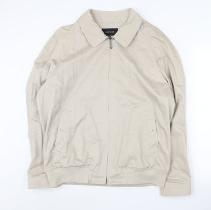 Mens UK Size XL Jaeger Beige Basic Jacket