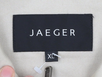 Mens UK Size XL Jaeger Beige Basic Jacket