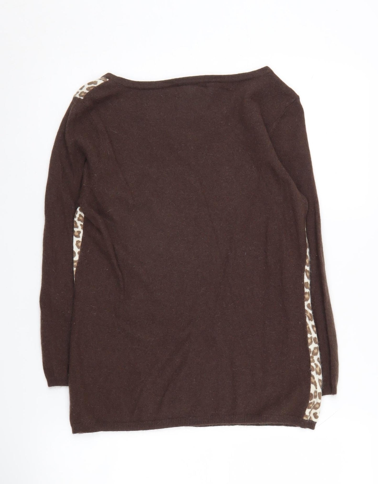 Womens UK Size 14 Laura Ashley Brown Pullover Jumper