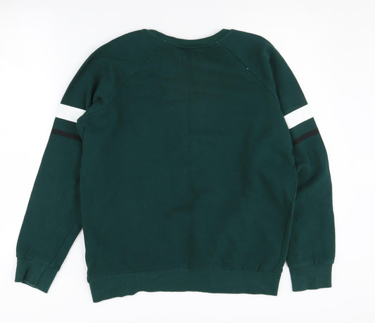 Womens UK Size 14 Harry Potter Green Pullover Sweatshirt