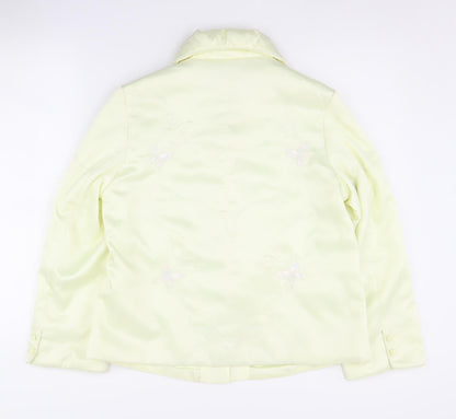 Lih Long Women's Yellow Suit Jacket M