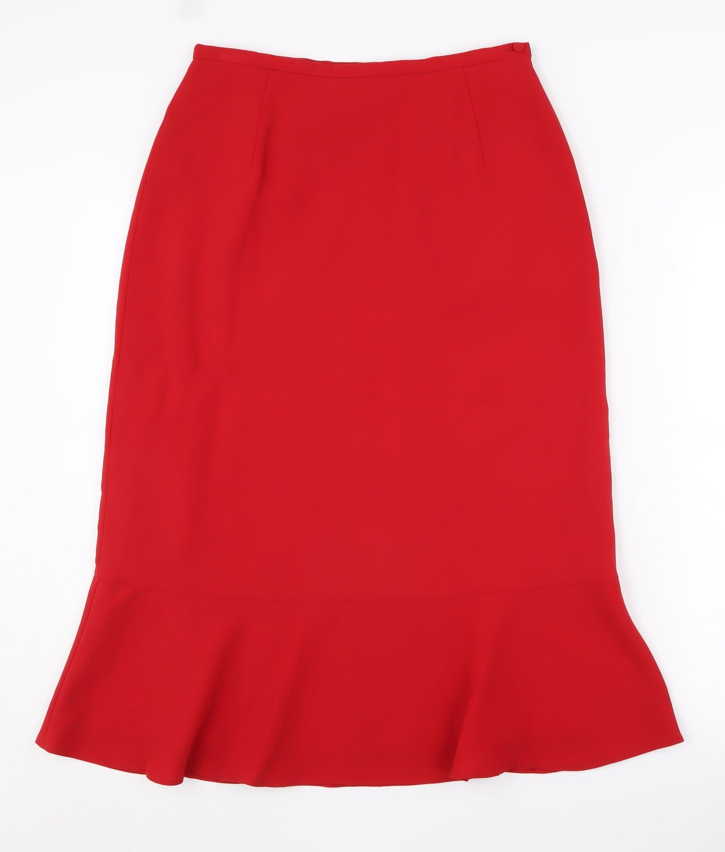 Jacques Vert Women's Red Trumpet Skirt Size 10