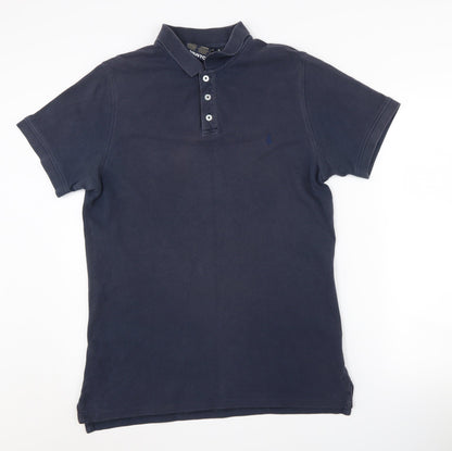 Musto Men’s Blue Polo Shirt Size S Smart Casual