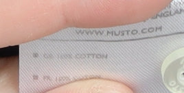 Musto Men’s Blue Polo Shirt Size S Smart Casual