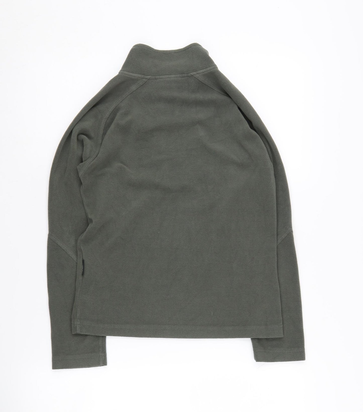 Surfanic Green Fleece Zip Sweatshirt, Unisex Kids, Size 164