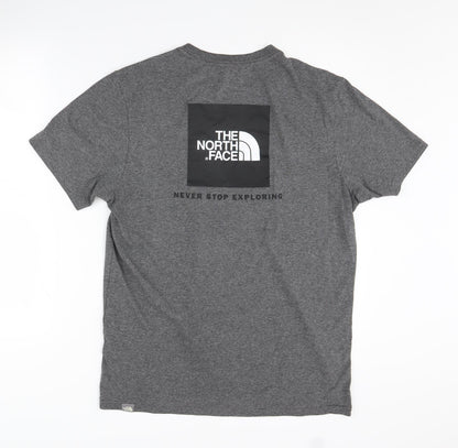 The North Face Men's Grey T-Shirt M Short Sleeve