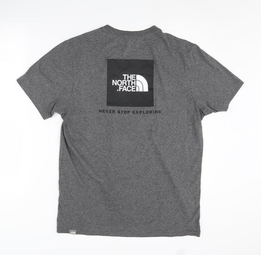 The North Face Men's Grey T-Shirt M Short Sleeve