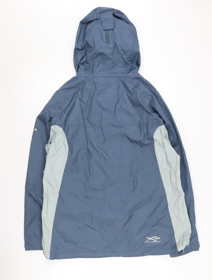 Womens UK Size 14 Regatta Blue Parka Coat