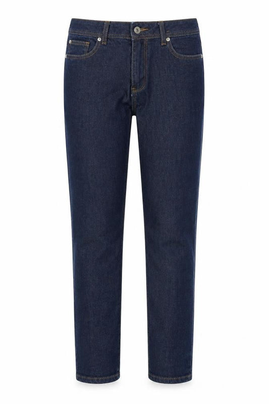Front view of Bench Blue Straight Jeans unisex adults, size 32
