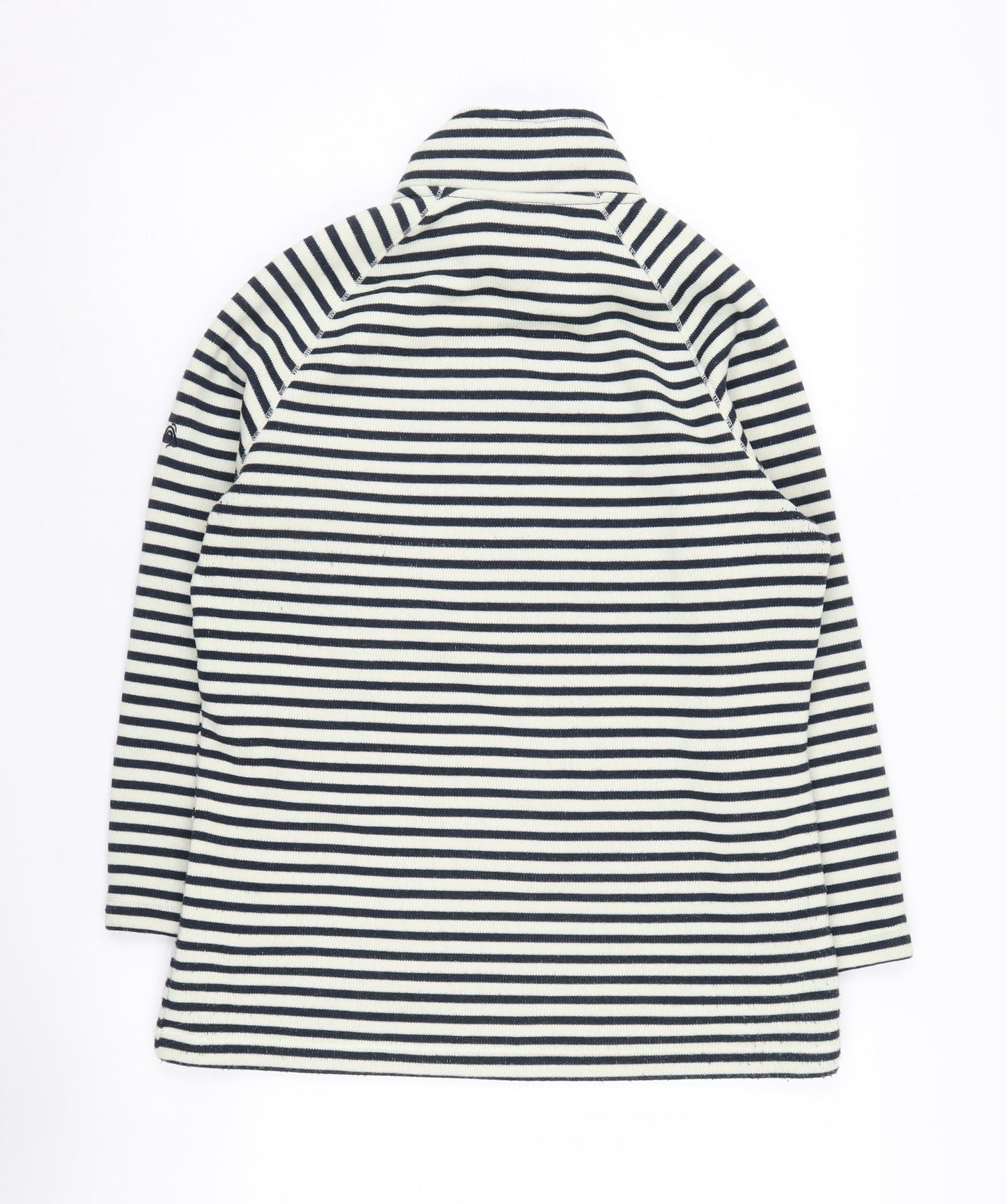 Craghoppers Women's Black&White Striped Pullover Sweatshirt, Size 12