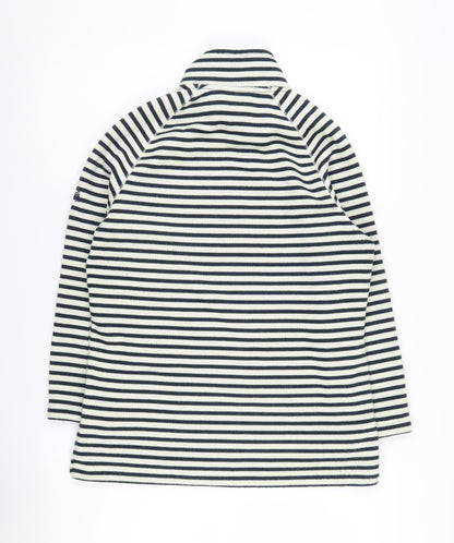 Craghoppers Women's Black&White Striped Pullover Sweatshirt, Size 12