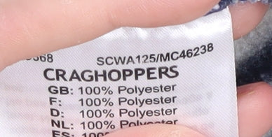 Craghoppers Women's Black&White Striped Pullover Sweatshirt, Size 12