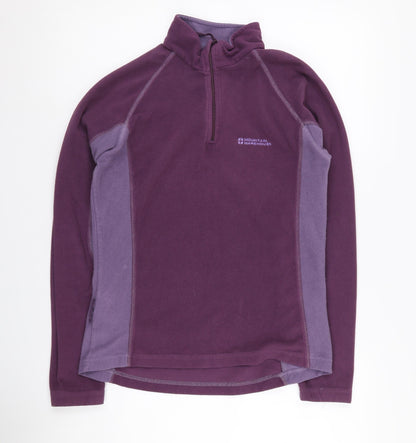 Womens UK Size 12 Mountain Warehouse Purple Pullover Sweatshirt