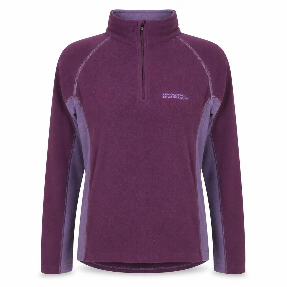 Womens UK Size 12 Mountain Warehouse Purple Pullover Sweatshirt