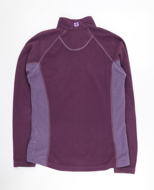Womens UK Size 12 Mountain Warehouse Purple Pullover Sweatshirt