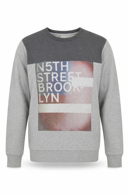 Mens UK Size XL JACK & JONES Grey Pullover Sweatshirt