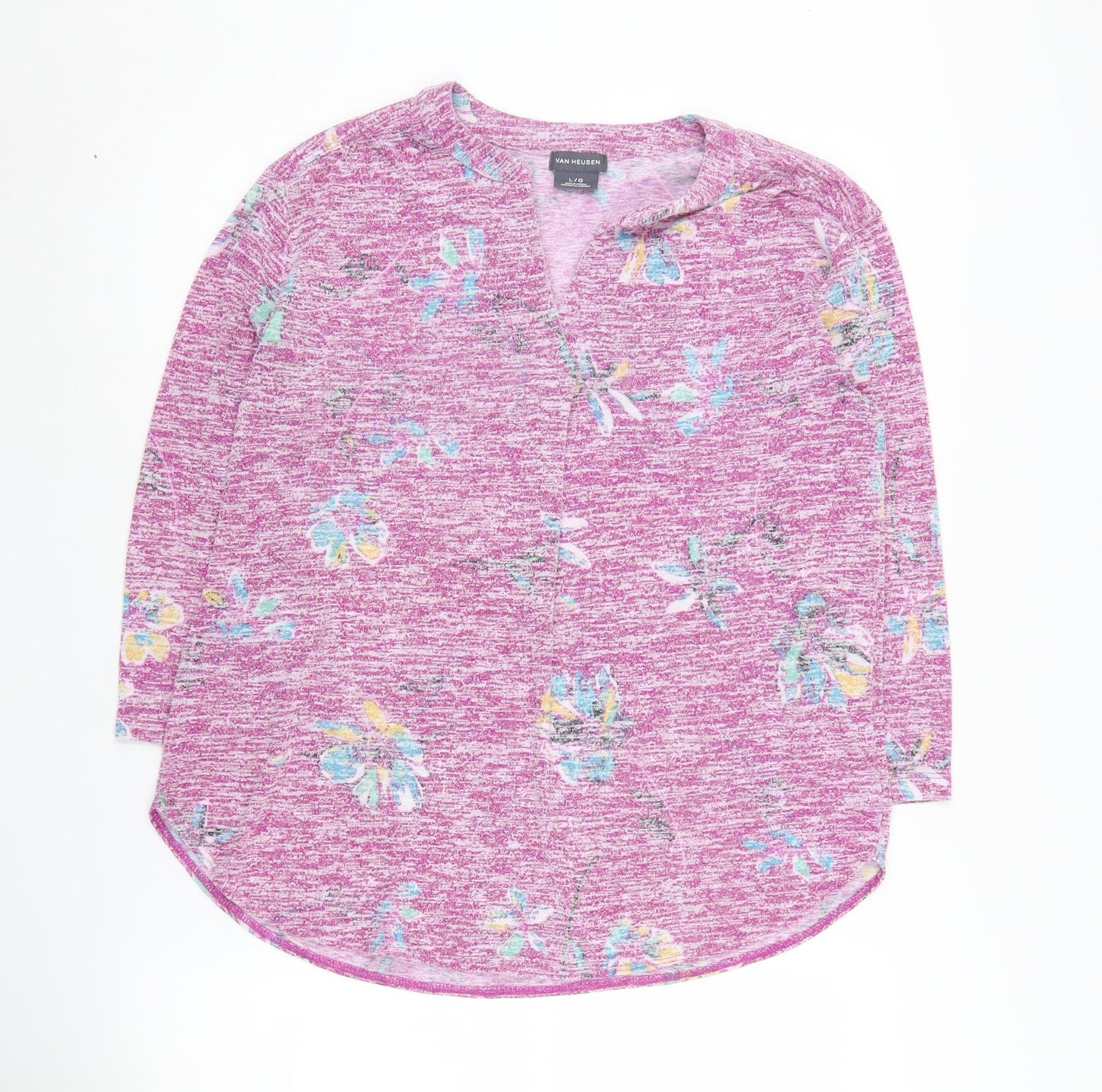 Womens UK Size L Van Heusen Multicoloured Basic Blouse