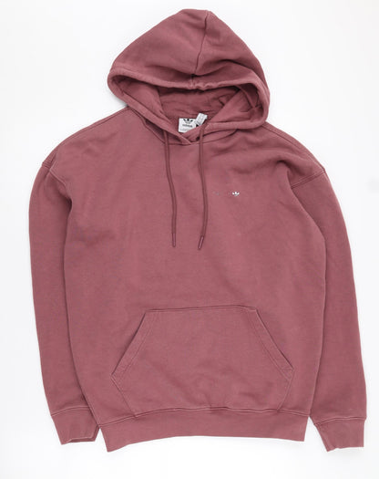 Adidas Women's Pink Pullover Hoodie Size 10
