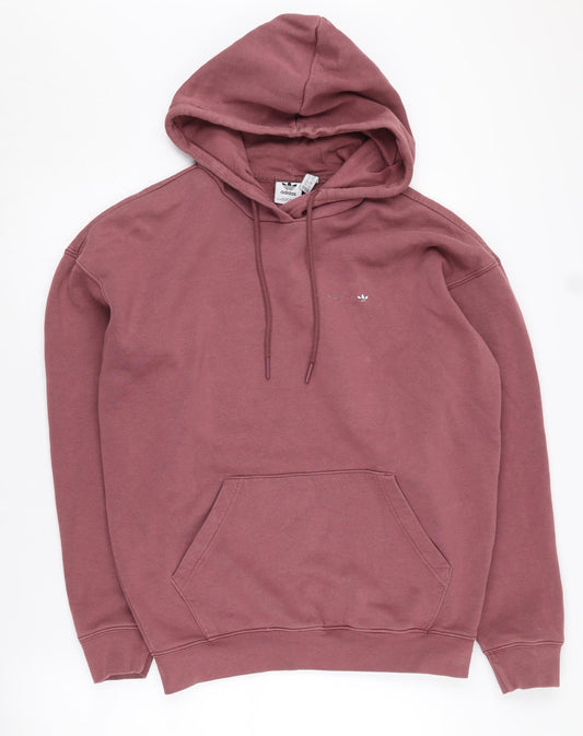 Adidas Women's Pink Pullover Hoodie Size 10