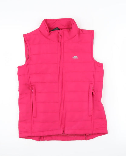 Trespass Girls Pink Bodywarmer Jacket 11 Years