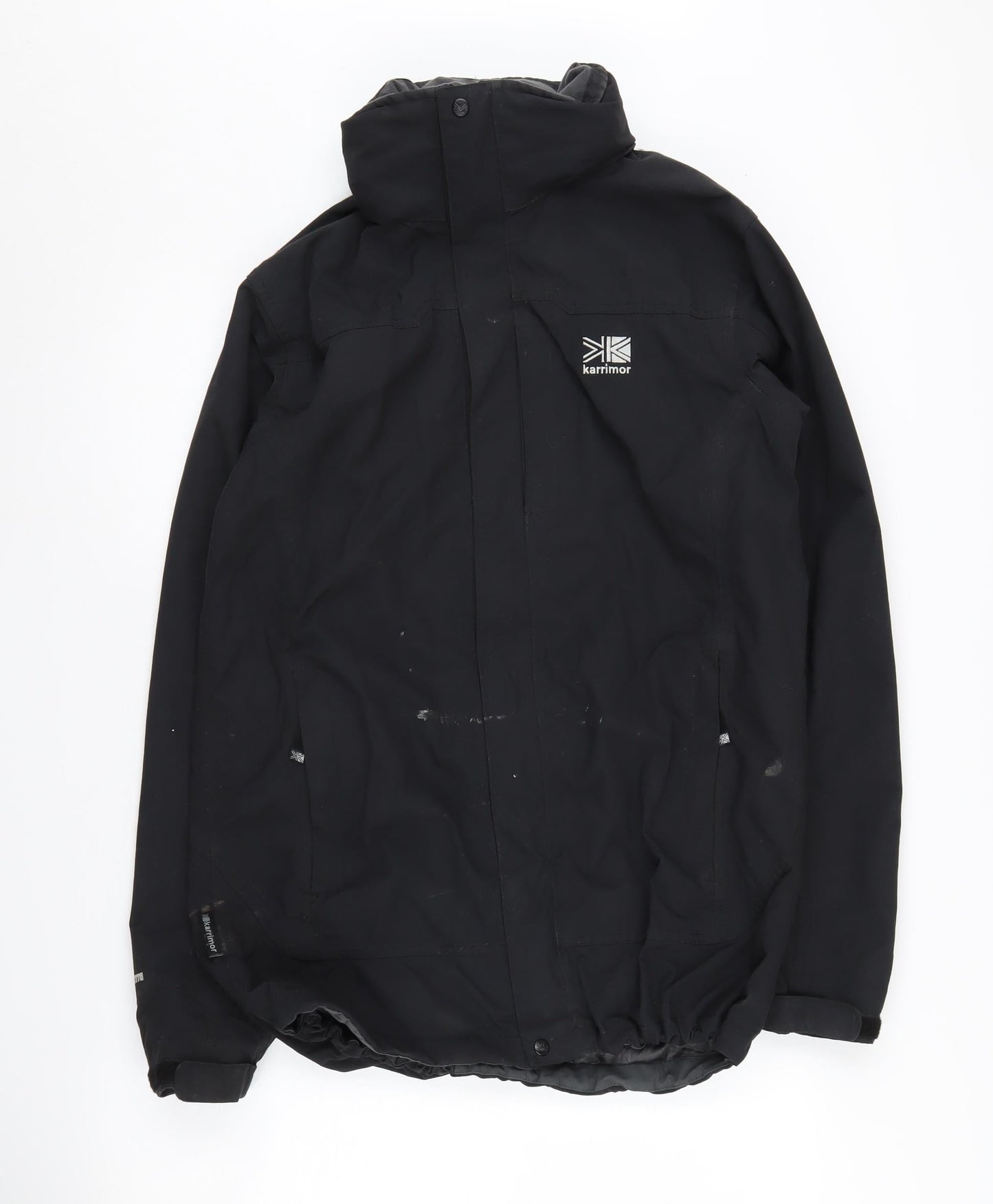 Mens UK Size XS Karrimor Black Rain Coat