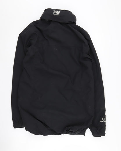 Mens UK Size XS Karrimor Black Rain Coat