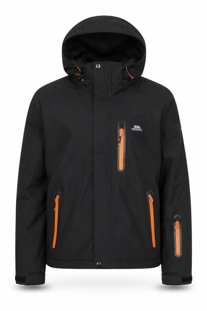 Mens UK Size 2XS Trespass Black Anorak Coat