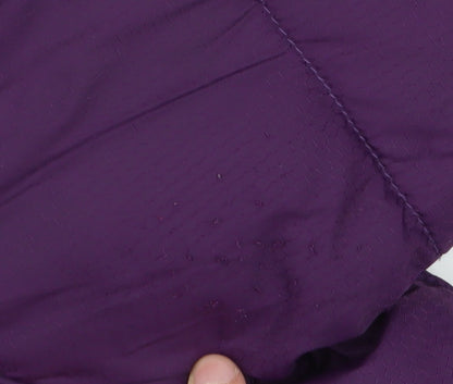 Mountain Warehouse Girls Purple Puffer Jacket 11-12Y Hooded