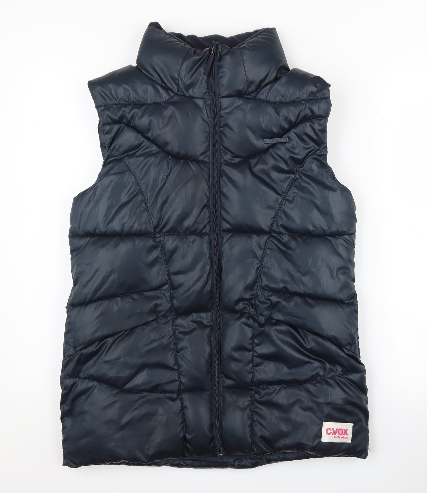 Kangol Women's Navy Puffer Waistcoat Size 12