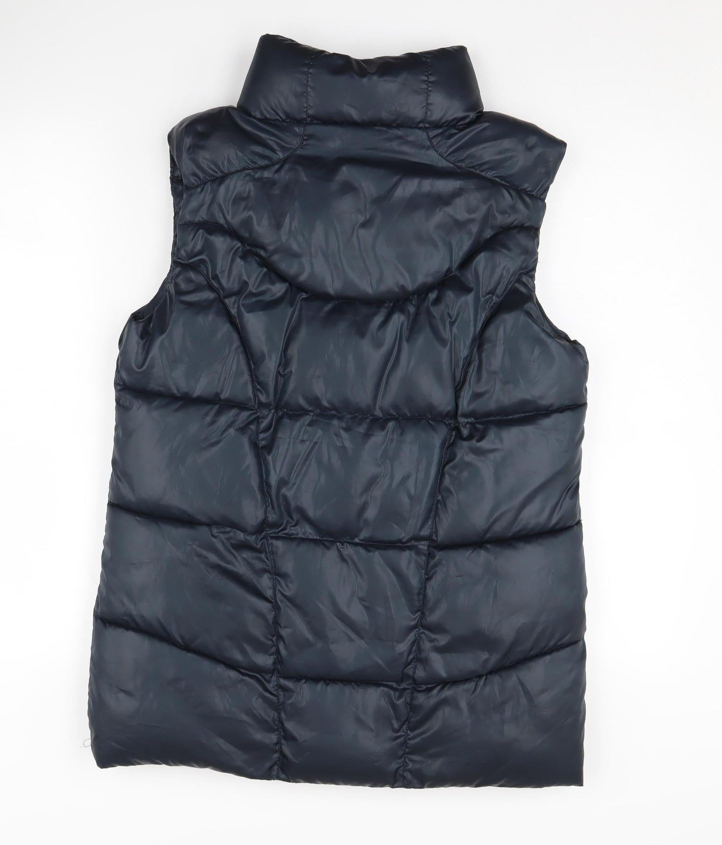 Kangol Women's Navy Puffer Waistcoat Size 12