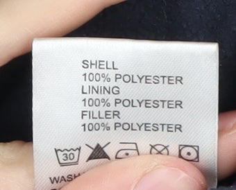 Kangol Women's Navy Puffer Waistcoat Size 12