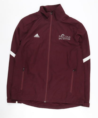 Adidas Men's Red Jacket M, Sports Style