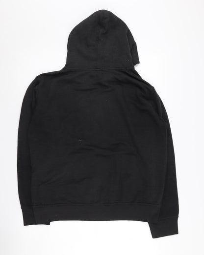Mens UK Size S Henleys Black Pullover Hoodie