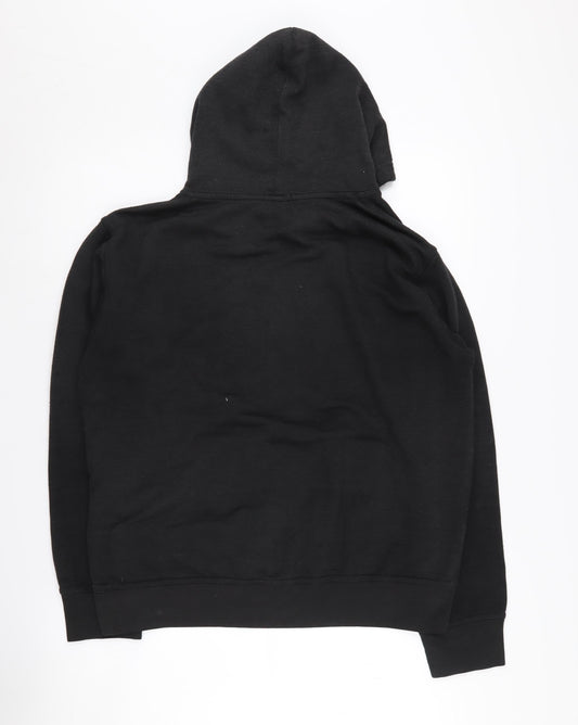 Mens UK Size S Henleys Black Pullover Hoodie