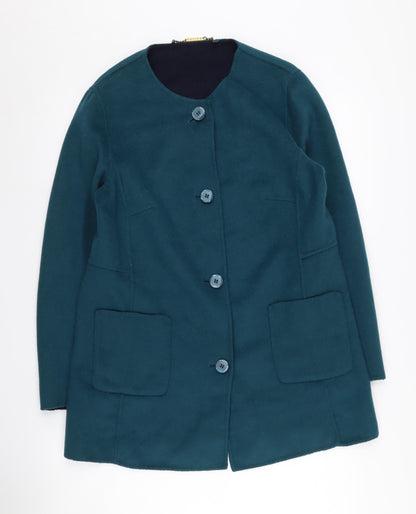 Womens UK Size 10 Eastex Blue Basic Jacket