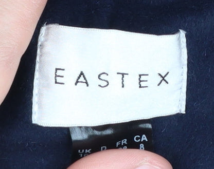 Womens UK Size 10 Eastex Blue Basic Jacket