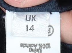 Viyella Women's Blue Blazer, UK 14, Business Style