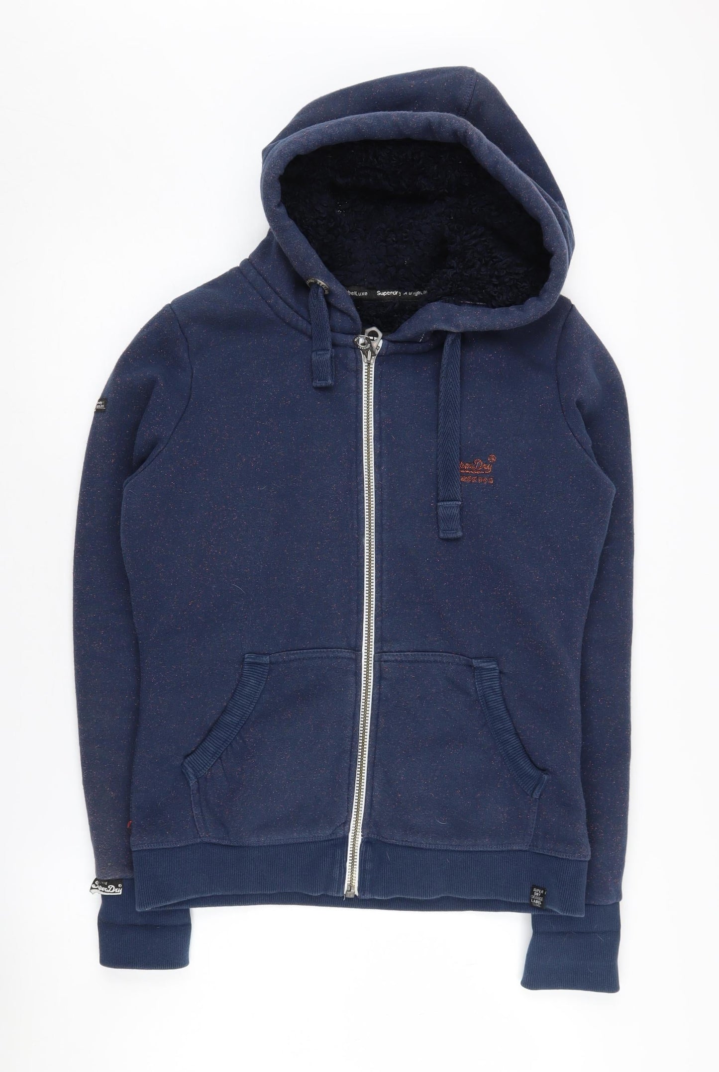 Superdry Women's Blue Medium Full-Zip Hoodie