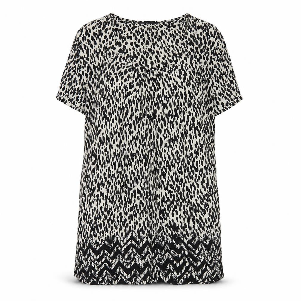 Womens UK Size 12 Marks and Spencer Black Basic T-Shirt