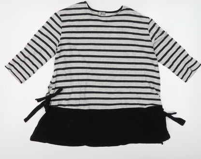 Womens UK Size 8 ASOS Multicoloured Basic Blouse
