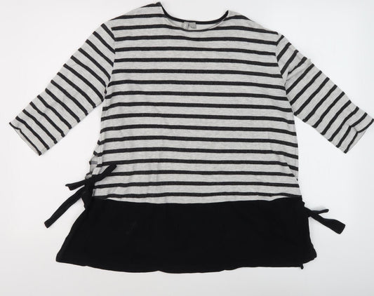 Womens UK Size 8 ASOS Multicoloured Basic Blouse