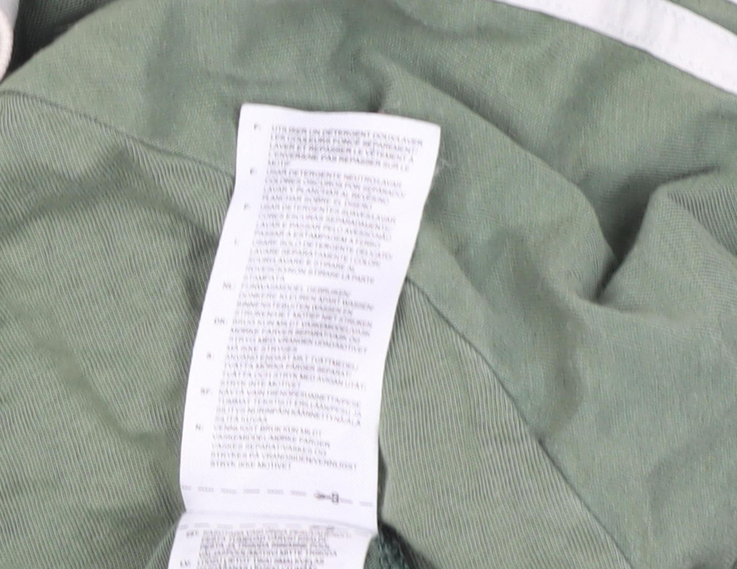 Adidas Men's Green M T-Shirt Regular Fit