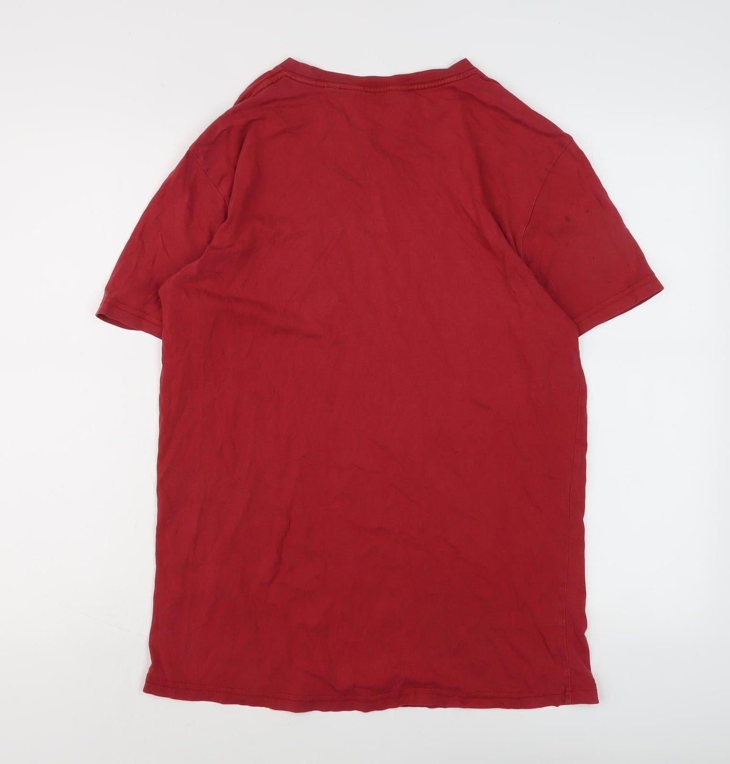 Penfield Men's Red Crew Neck T-Shirt - Size S